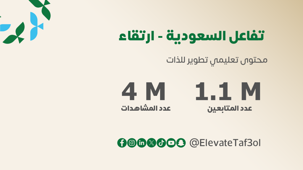 تفاعل السعودية ارتقاء